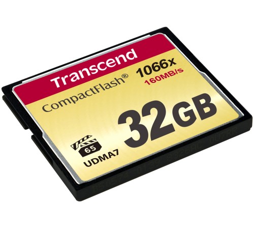 Карта памяти Transcend CompactFlash 1000 32GB (TS32GCF1000)