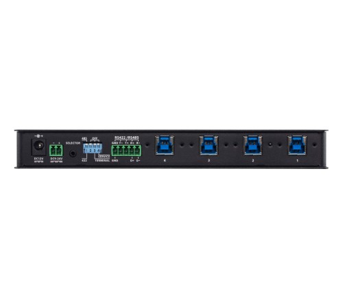 4 x 4 USB 3.2 Gen 1 промышленный переключатель ATEN US3344I