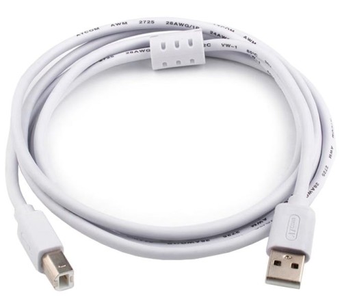 Кабель USB 2.0 (A-B) 3.0 м Atcom (AT8099) Кабель USB 2.0 (A-B) 3.0 м Atcom (AT8099)