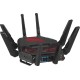 Маршрутизатор ASUS GT-BE19000, черный/красный, 90IG0850-MO9A0V