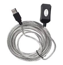 Aopen/Qust Кабель-адаптер USB2.0-repeater, удлинительный активный <Am-->Af> 5м (ACU823-5M) [6938510851314]