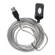 Aopen/Qust Кабель-адаптер USB2.0-repeater, удлинительный активный <Am-->Af> 5м (ACU823-5M) [6938510851314]