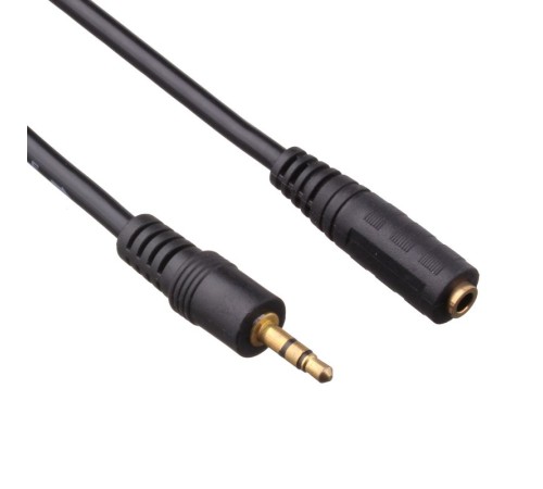 Exegate EX205308RUS Удлинитель звуковой (3.5mm Jack M - 3.5mm Jack F) 2м Exegate, позолоченные разъемы Exegate EX205308RUS Удлинитель звуковой (3.5mm Jack M - 3.5mm Jack F) 2м Exegate, позолоченные разъемы