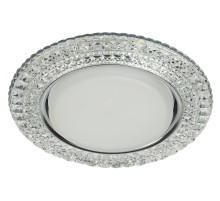 DK LD26 SL/WH Точечные светильники декор cо светодиодной подсветкой Gx53, прозрачный ЭРА Б0029638