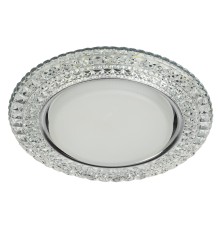 DK LD26 SL/WH Точечные светильники декор cо светодиодной подсветкой Gx53, прозрачный ЭРА Б0029638