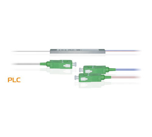 Делитель оптический планарный бескорпусный SNR-PLC-M-1x2-SC/APC