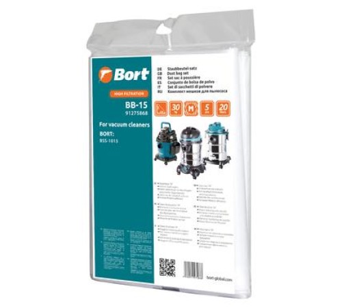 Bort Мешок пылесборный для пылесоса 5 шт [91275868]