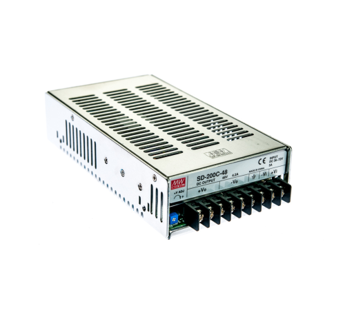 SD-200C-48 DC-DC преобразователь; P вых: 201.6 Вт; U вх: 36 - 72 В; U вых: 48 В/4.2А; Mean Well
