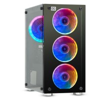 Корпус EXEGATE ExeGate Mistery X2 MiniTower без Б/П MicroATX Цвет черный EX294382RUS