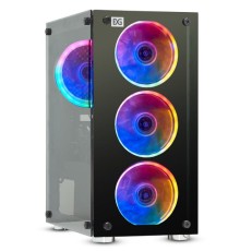 Корпус EXEGATE ExeGate Mistery X2 MiniTower без Б/П MicroATX Цвет черный EX294382RUS