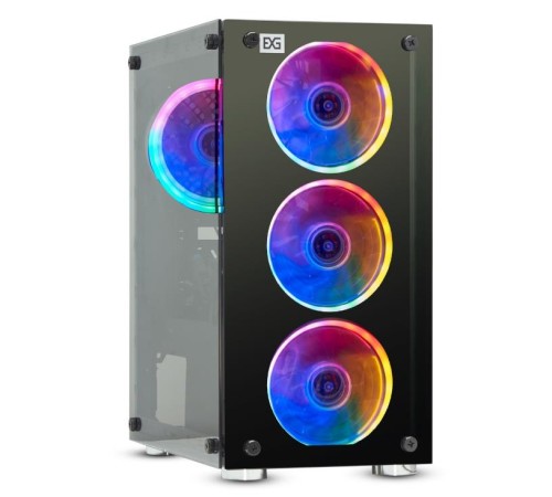 Корпус EXEGATE ExeGate Mistery X2 MiniTower без Б/П MicroATX Цвет черный EX294382RUS