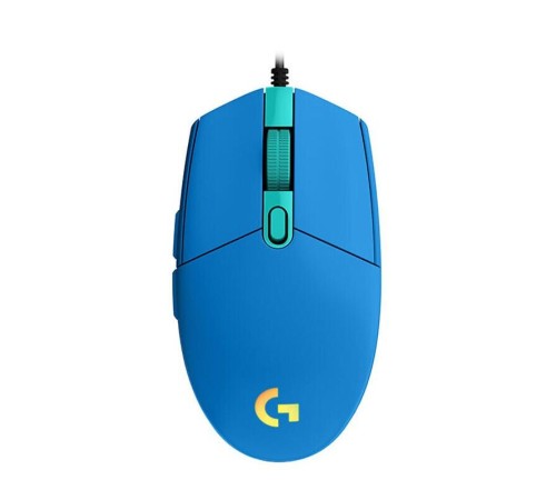Мышь игровая Logitech G102 BLUE - EER - Lightsync (арт. 910-005810, M/N: MU0054)