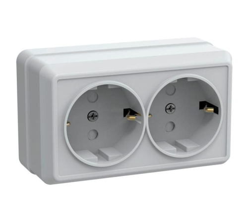 Iek ERO24-K01-16-DC РСш22-3-ОБ Розетка 2местн. с з/к с защ.штор. 16А откр.уст. ОКТАВА (белый) Iek ERO24-K01-16-DC РСш22-3-ОБ Розетка 2местн. с з/к с защ.штор. 16А откр.уст. ОКТАВА (белый)