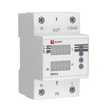 Реле напряжения и тока с дисплеем MRVA 63А PROxima EKF MRVA-63A