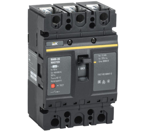 Iek SVA30-3-0100-02 Выкл. авт. ВА88-35 3Р 100А 35кА MASTER