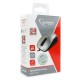 Мышь Gembird MOP-100-S, USB, серебристый, 2 кнопки+колесо кнопка, 1000 DPI, кабель 1.45м