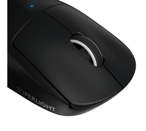 Мышь игровая беспроводная Logitech PRO X SUPERLIGHT, BLACK (арт. 910-005884, M/N: MR0086 / CU0021)