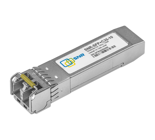 Модуль SFP+ CWDM оптический, дальность до 10км (10dB), 1350нм