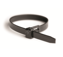 Хомут P6.6 многоразовый, черный 7,6x250 DKC 25352SR