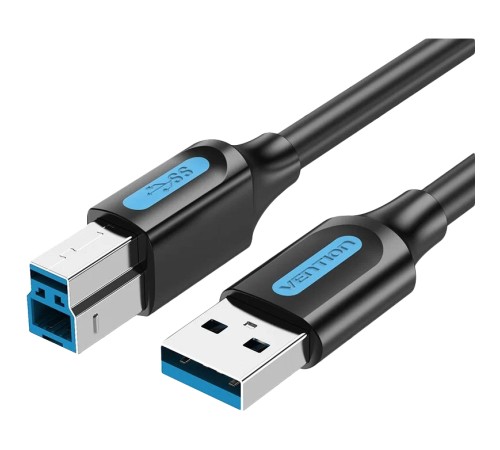 Кабель Vention USB 3.0 AM/BM  - 1.5м Кабель Vention USB 3.0 AM/BM - 1.5 м (COOBG)