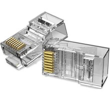 Коннектор Vention RJ45 (8p8c), cat. 5e, под витую пару (100шт.) Vention IDBR0-100