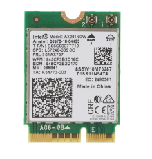 Плата сетевого контроллера Intel Corporation Intel AX201.NGWG.NV