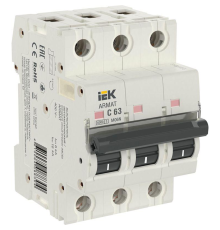 IEK AR-M06N-3-C063 ARMAT Авт. выкл. M06N 3P C 63А