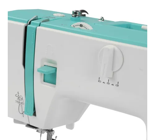 Швейная машина Necchi Q134A белый/голубой