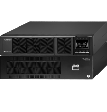 ИБП Systeme Electric Smart-Save Online SRT 8000 ВА, конвертируемый форм-фактор 5U, 230 В, 1:1, клеммный вход/выход, SmartSlot, LCD, USB HID, SNMP карта, параллельное резервирование, версия с возможностью увеличения времени автономии, 2 кор. SYSTEME ELECTR
