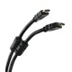 Кабель HDMI-19M --- HDMI-19M ver 2.0+3D/Ethernet,2 фильтра 10m Telecom <TCG200F-10M> VCOM Telecom HDMI (m) - HDMI (m) 10м (TCG200F-10M)