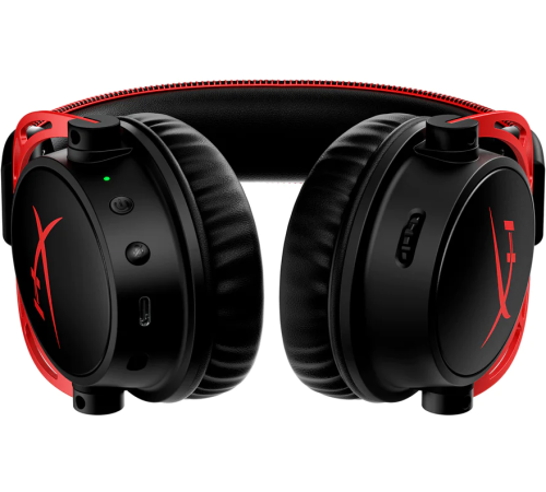 Наушники с микрофоном HyperX Cloud Alpha Wireless черный оголовье (4P5D4AA)