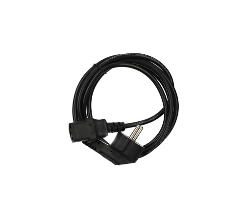 VCOM CE021-CU0.75-1.8M Кабель компьютер-розетка 220V (EURO) <VDE> 3G0,75mm2 VCOM {CE021-CU} 1,8м[6937510870226]
