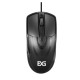 Exegate EX295306RUS Мышь ExeGate Professional Standard SH-8025 (USB, оптическая, 1000dpi, 3 кнопки и колесо прокрутки, длина кабеля 1,5м, черная, Color Box)