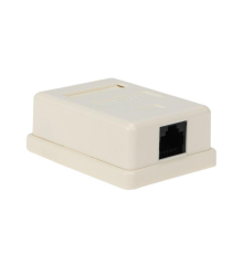 Rexant (03-0121) Розетка компьютерная внешняя 1-порт, UTP RJ-45 (8P8C), CAT 5e