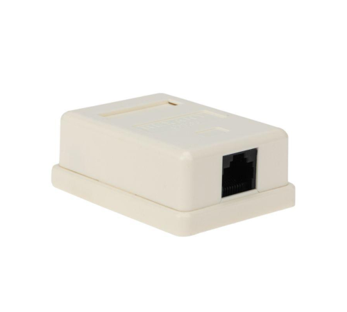 Rexant (03-0121) Розетка компьютерная внешняя 1-порт, UTP RJ-45 (8P8C), CAT 5e