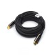 Кабель HDMI 20 м (HIGH speed, Metal gold, Optical) 8K VER 2.1 ATcom HDMI 2.1 (m) - HDMI 2.1 (m) 20 м (AT8878)