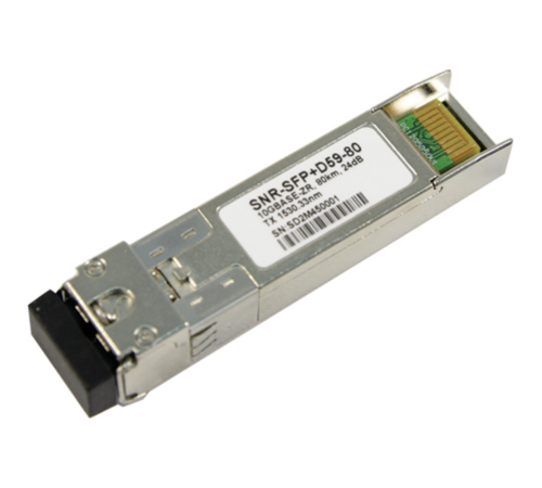 Модуль SFP+ DWDM оптический, дальность до 80км (24dB), 1529.55нм