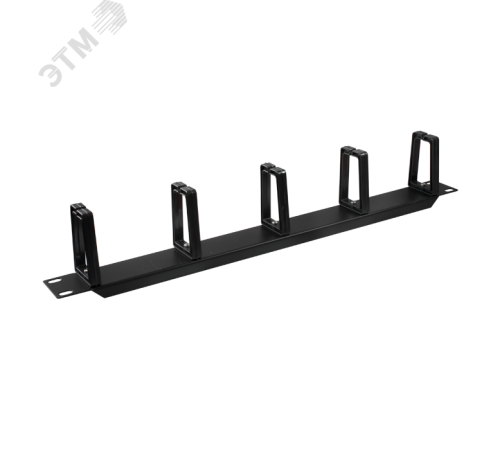 Организатор кабельный 1U 19'пластиковый