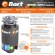 Bort Измельчитель пищевых отходов TITAN 4000 (Control) {Мощность л.с. 0,75 ; 560 Вт; 4,2 кг/мин; 3200 об/мин; 1400 мл; Металл ;набор аксессуаров 5 шт} [93410242]