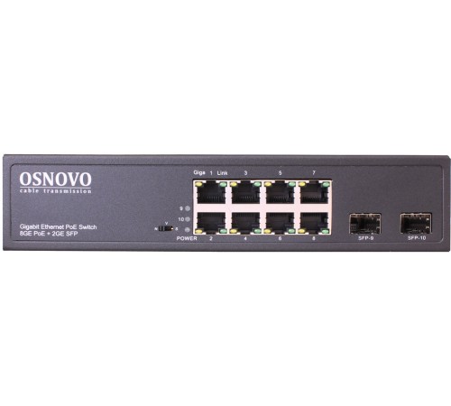 Коммутатор OSNOVO SW-80802(150W) Коммутатор OSNOVO SW-80802(150W)