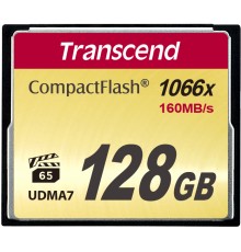 128GB Transcend CompctFlash 1000X MLC, R: 160MB/s Поддерживает запись в высоком разрешении Full-HD, 3D и 4K UHDTV (2160p)