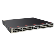 S5732-H48XUM2CC (24x100M/1G/2.5G/5G/10G Ethernet ports, 24x10GE SFP+ ports, 4x25GE SFP28 + 2x40GE ports or 2x100GE QSFP28 ports, 1xexpansion slot, PoE++, without power module)