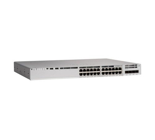 Catalyst 9300L 24-port 1G copper with fixed 4x1Gb SFP uplinks, PoE+, DNA Network Advantage Lic , C9300L-24P-4G-A