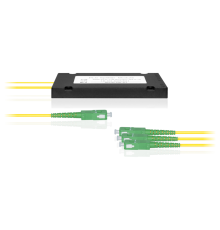 Делитель оптический корпусный трехоконный 1х3 SC/APC