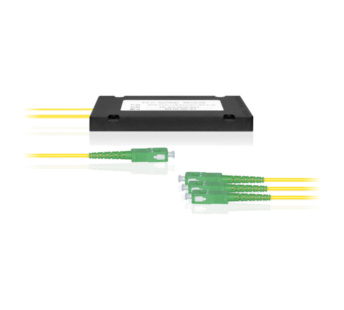 Делитель оптический корпусный трехоконный 1х3 SC/APC