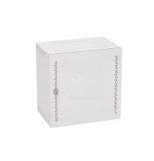 Шкаф металлический со сплошной дверцей, навесной, 9U, 500х600х400 мм, серый DKC R5STI0940MT