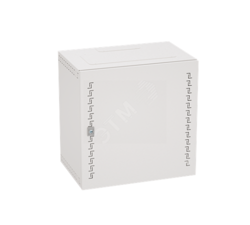 Шкаф металлический со сплошной дверцей, навесной, 9U, 500х600х400 мм, серый DKC R5STI0940MT