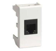 Комп.роз. RJ45 кат.5e, 8P8C,  Viva, белая, 1мод DKC 45038