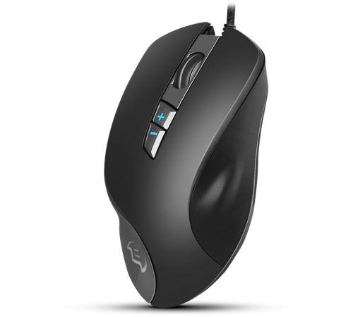 Игровая мышь SVEN RX-G970 USB (6+1кл. 500-4000 DPI, ПО, SoftTouch, подсветка) Sven SV-016401