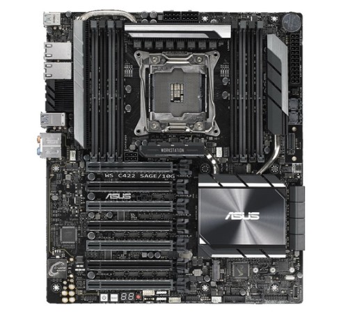 Материнская плата ASUS WS C422 SAGE/10G (90SW00J0-M0EAY0)